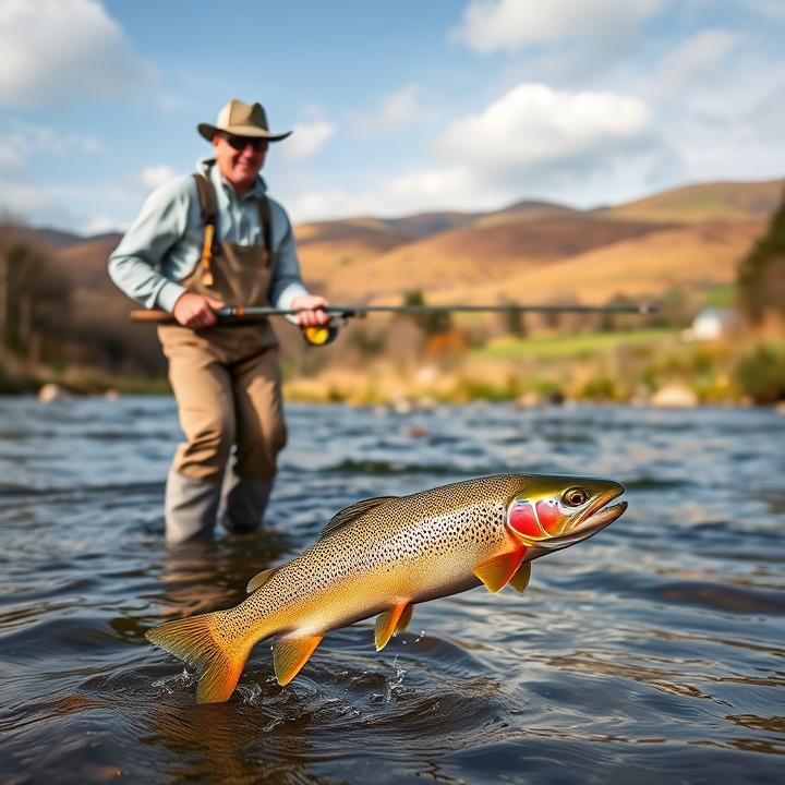 man trout fishing in missouri